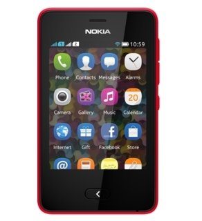 Nokia Asha 501 red